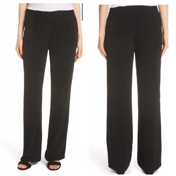 Eileen Fisher Straight Leg Trousers Pants 0 NWT - Picture 1 of 7